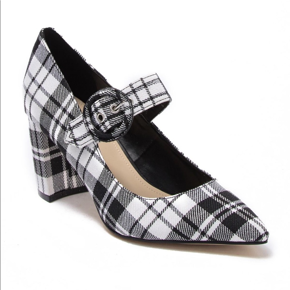 Marc Fisher Carney Plaid Pump